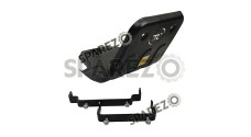 Royal Enfield Black Sump Guard Assembly For Classic 350cc Reborn and Meteor 350cc - SPAREZO