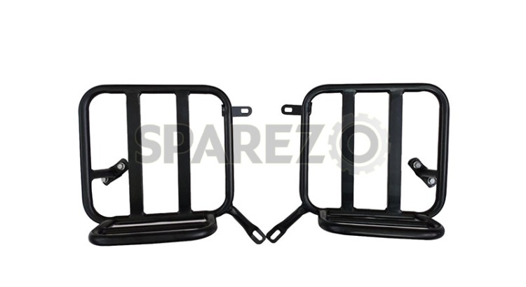 Royal Enfield New Classic Reborn 350cc Pannier Mounting Rack Kit LH RH Sides - SPAREZO