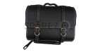 Royal Enfield New Classic Reborn 350 Leather Black Bags With Mounting Pair - SPAREZO