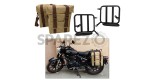 Royal Enfield New Classic Reborn 350 cc Military Pannier Bag With Fitting - SPAREZO