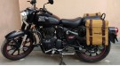Royal Enfield New Classic Reborn 350cc Military Pannier Desert Color Bags With Fitting - SPAREZO