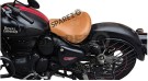 Royal Enfield New Classic Reborn 350cc Front Leather Low Rider Seat with Spring - SPAREZO