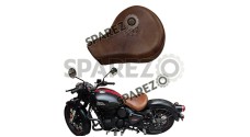 Royal Enfield New Classic Reborn 350cc Front Genuine Leather Low Rider Seat