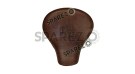 Royal Enfield New Classic Reborn 350cc Front Genuine Leather Low Rider Seat with Spring - SPAREZO