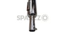 Royal Enfield Short Chrome Exhaust Silencer For Classic Reborn 350cc 2021-2022 - SPAREZO