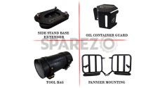 Royal Enfield New Classic Reborn 350cc 4 PCS Accessories Combo-1 - SPAREZO