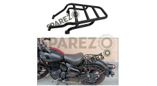 Royal Enfield New Classic Reborn 350cc Solo Rear Luggage Rack Black For 2022 - SPAREZO