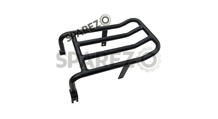 Royal Enfield New Classic Reborn 350cc C5 Solo Rear Luggage Rack Black For 2022 - SPAREZO