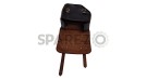 Royal Enfield Meteor 350cc Leather Bags With Mounting Pair Brown - SPAREZO