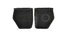 Royal Enfield Meteor 350cc Leather Bags With Mounting Pair Black - SPAREZO