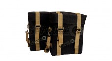 Royal Enfield Meteor 350cc Military Pannier Black and Golden Color Bags