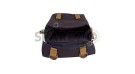 Royal Enfield New Classic Reborn 350cc Military Pannier Black and Golden Color Bags With Fitting - SPAREZO