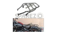 Royal Enfield New Classic Reborn 350cc Solo Rear Luggage Rack Chromed For 2022-23 - SPAREZO