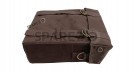 Royal Enfield Meteor 350cc Military Pannier Bag Brown With Fitting - SPAREZO