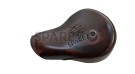 Royal Enfield New Classic Reborn 350cc Front Genuine Leather Low Rider Seat Antique Brown With Spring - SPAREZO