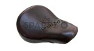 Royal Enfield New Classic Reborn 350cc Front Genuine Leather Low Rider Seat Antique Brown With Spring - SPAREZO