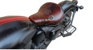 Royal Enfield New Classic Reborn 350cc Front Genuine Leather Low Rider Seat Antique Brown With Spring - SPAREZO