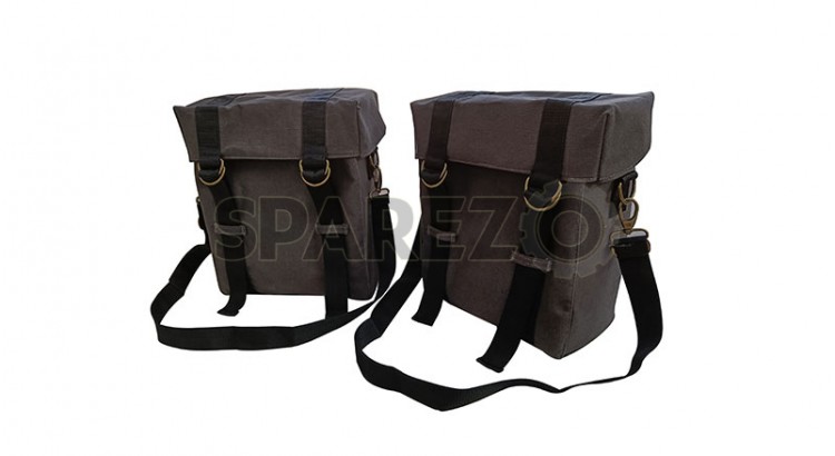 Royal Enfield Classic Reborn and Meteor 350cc Pannier Luggage Bags 2022-23 - SPAREZO