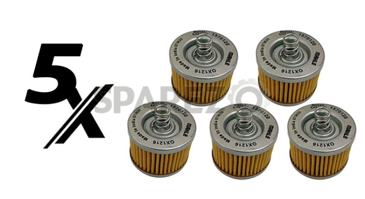 5 Pcs Royal Enfield New Classic Reborn 350cc Oil Filter - SPAREZO