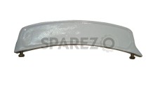 Royal Enfield White Front Mudguard Number Plate - SPAREZO