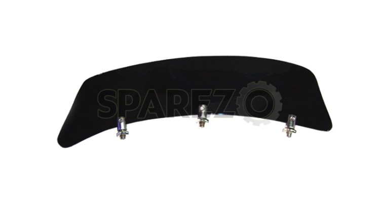 Royal Enfield 1950s Black Front Mudguard Number Plate - SPAREZO