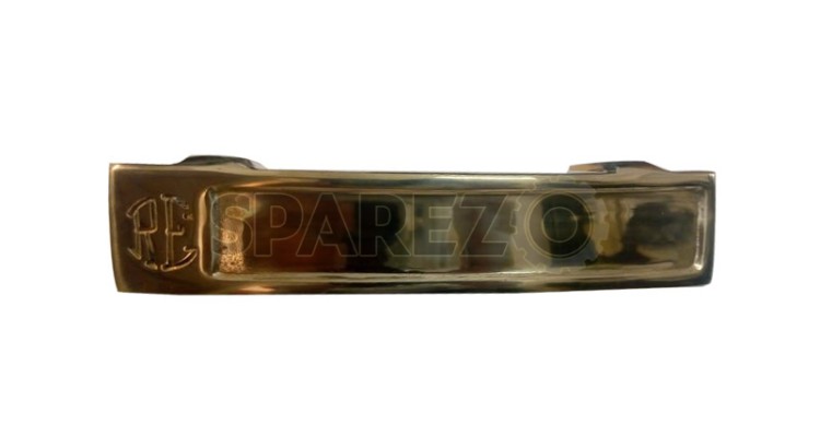 Brass Front Number Plate Royal Enfield - SPAREZO