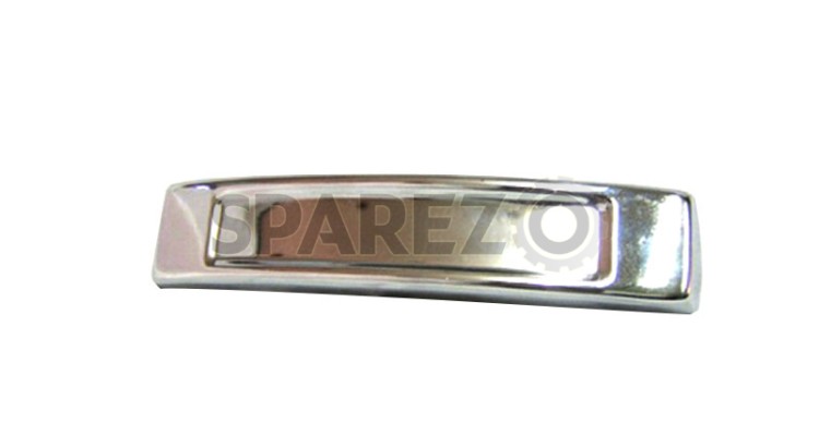 Universal Classic Silver Front Number Plate - SPAREZO