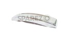 Universal Classic Silver Front Number Plate - SPAREZO