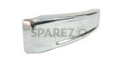 Universal Classic Silver Front Number Plate - SPAREZO