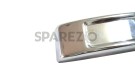 Universal Classic Silver Front Number Plate - SPAREZO