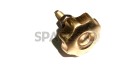 Royal Enfield Solid Brass Tool Box Flower Screw And Nut Pair - SPAREZO