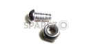 Royal Enfield Front Mudguard Screw And Hex Nut Kit - SPAREZO