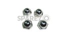 Royal Enfield Rear Shocker Domed Nuts 4 Chromed - SPAREZO