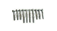 Royal Enfield Timing Cover Screw Kit Chromed - SPAREZO