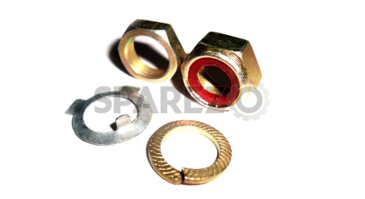 Royal Enfield Gear Box Main Shaft Fixing Nut Kit - SPAREZO