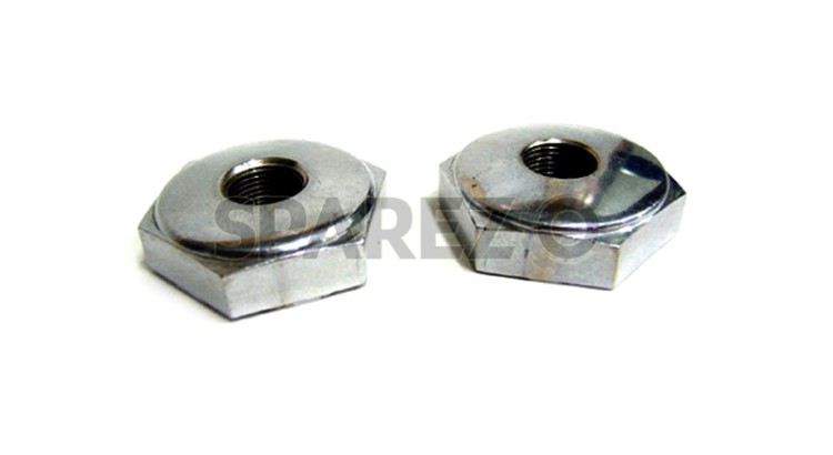 Royal Enfield Chromed Swinging Arm Nut - SPAREZO