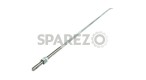 Royal Enfield Rear Brake Rod With Adjuster Chromed - SPAREZO