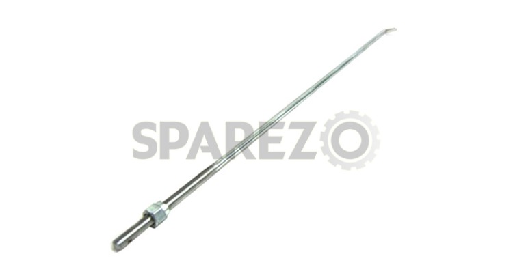 Royal Enfield Rear Brake Rod With Adjuster Chromed - SPAREZO