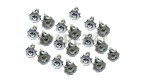 Royal Enfield Side Tool Box Flower Screws And Nuts Trade Pack - SPAREZO