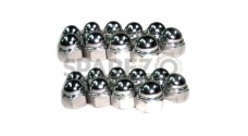 Royal Enfield Trade Pack Rear Shocker Domed Nut 20 Chromed - SPAREZO