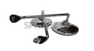 Royal Enfield Pair Side Chrome Mirror Set Universal - SPAREZO