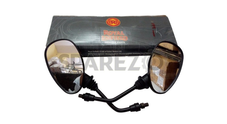 Royal Enfield Thunderbird Genuine Mirror Set Black #888193 - SPAREZO