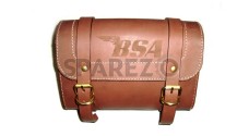 Handcrafted Genuine Leather Brown Tool Bag BSA - SPAREZO