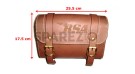 Handcrafted Genuine Leather Brown Tool Bag BSA - SPAREZO