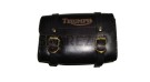 Genuine Leather Black Tool Bag For Triumph - SPAREZO