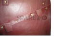 Royal Enfield Pair of Brown Genuine Leather Saddle Bags - SPAREZO