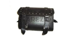 New Royal Enfield Leather Tool Roll Bag Studs - SPAREZO