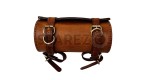 Genuine Leather Tool Roll Bag For Royal Enfield, BSA, Trumph, Norton, AJS    - SPAREZO