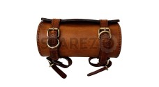 Genuine Leather Tool Roll Bag For Royal Enfield, BSA, Trumph, Norton, AJS   