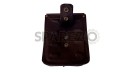 Royal Enfield 650cc GT and Interceptor Magnetic Leather Tank Pouch Black - SPAREZO